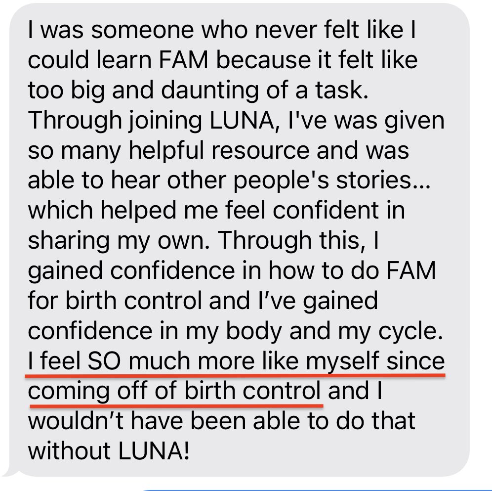 FAM felt daunting until LUNA (2)